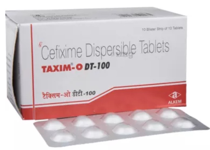 セフィキシム Cefixime（TAXIM O DT） 100mg 100錠