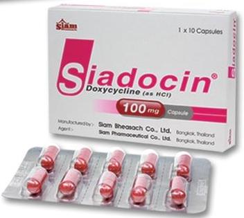 ビブラマイシン ジェネリック(SIADOCIN) 100mg 100錠