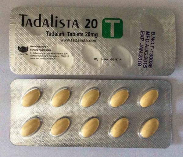 タダリスタ Tadalista 20mg 60錠