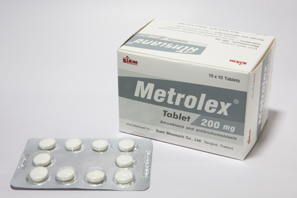 メトロレックスMetrolex200mg 100錠入り  トリコモナス症