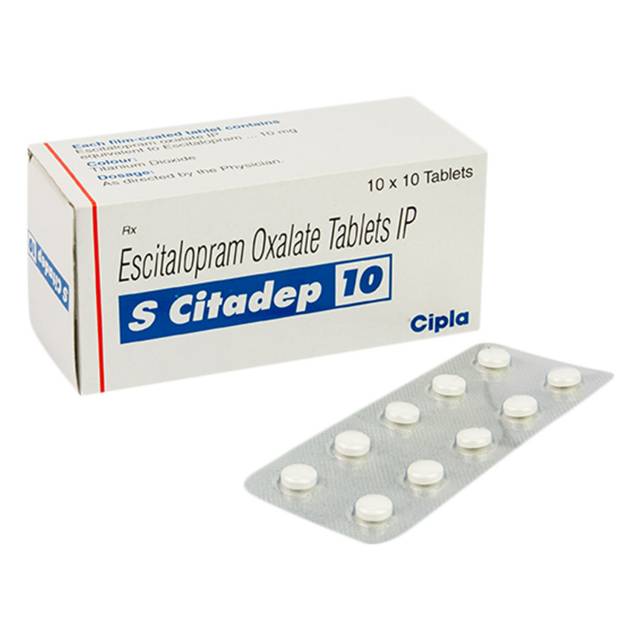 レクサプロのジェネリック　Sシタデップ(S CITADEP) 10mg 100錠