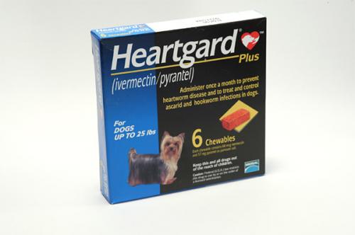 ハートガードプラス(カルドメック) 犬11.3kg以下用 Heartgard Plus 6個入り