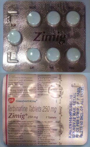 ラミシール・ジェネリック ZIMIG 250mg 28錠