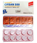 Cifran シプロキサンのジェネリック 500mg 90錠