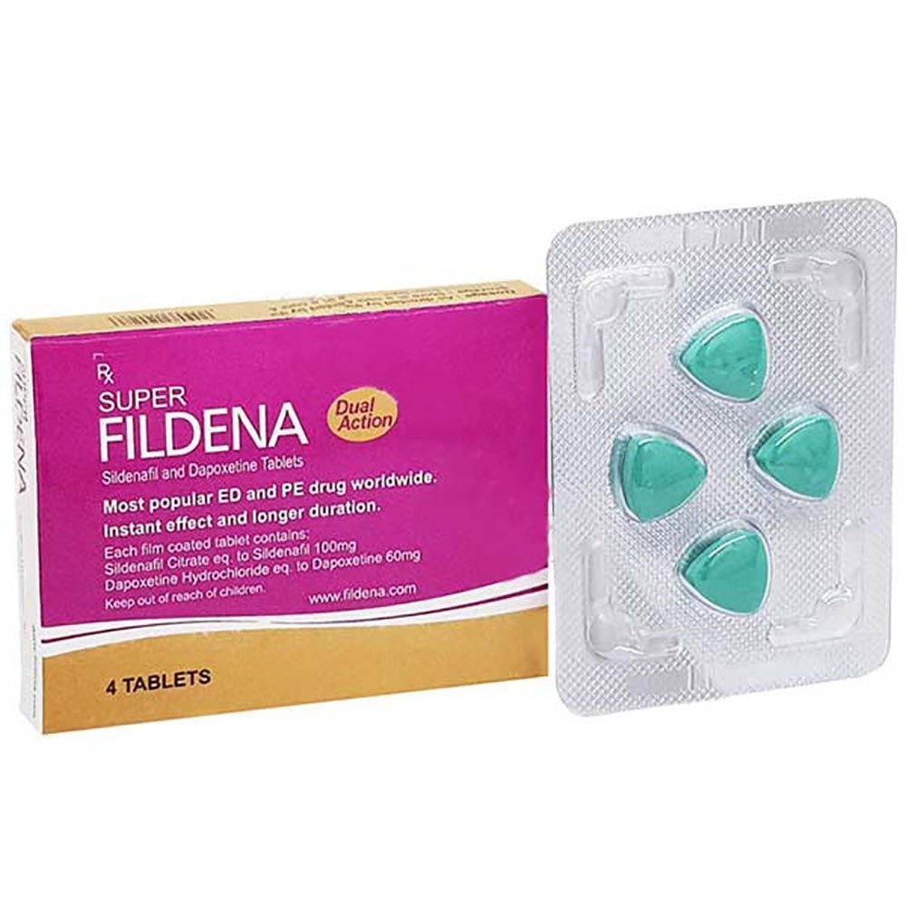 スーパーフィルデナ(Super Fildena) 28錠　シルディナフィル 100mg + ダポキセチン 60mg