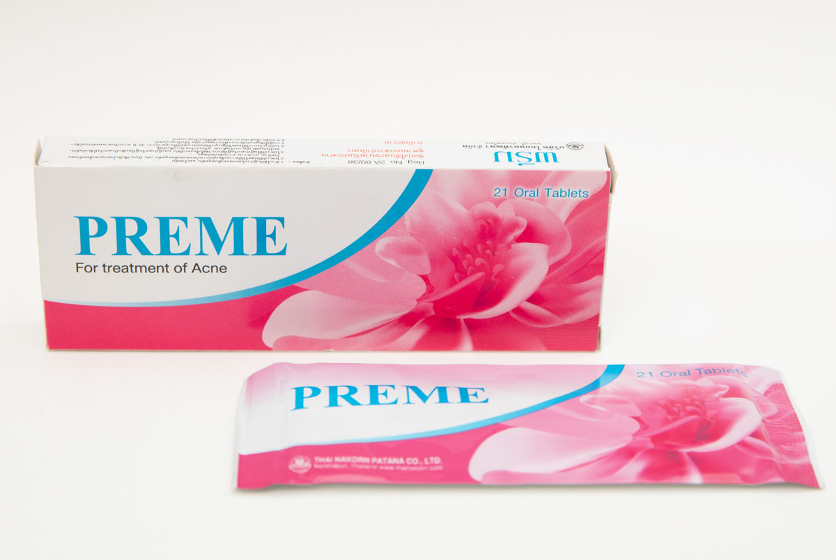 プレメ PREME (ダイアンと同成分）21錠 x 3箱