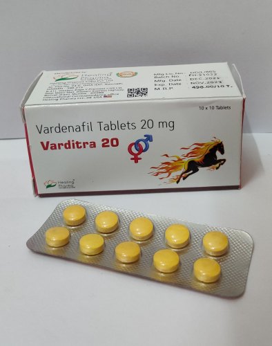 レビトラジェネリック (Varditra) 20mg 100錠