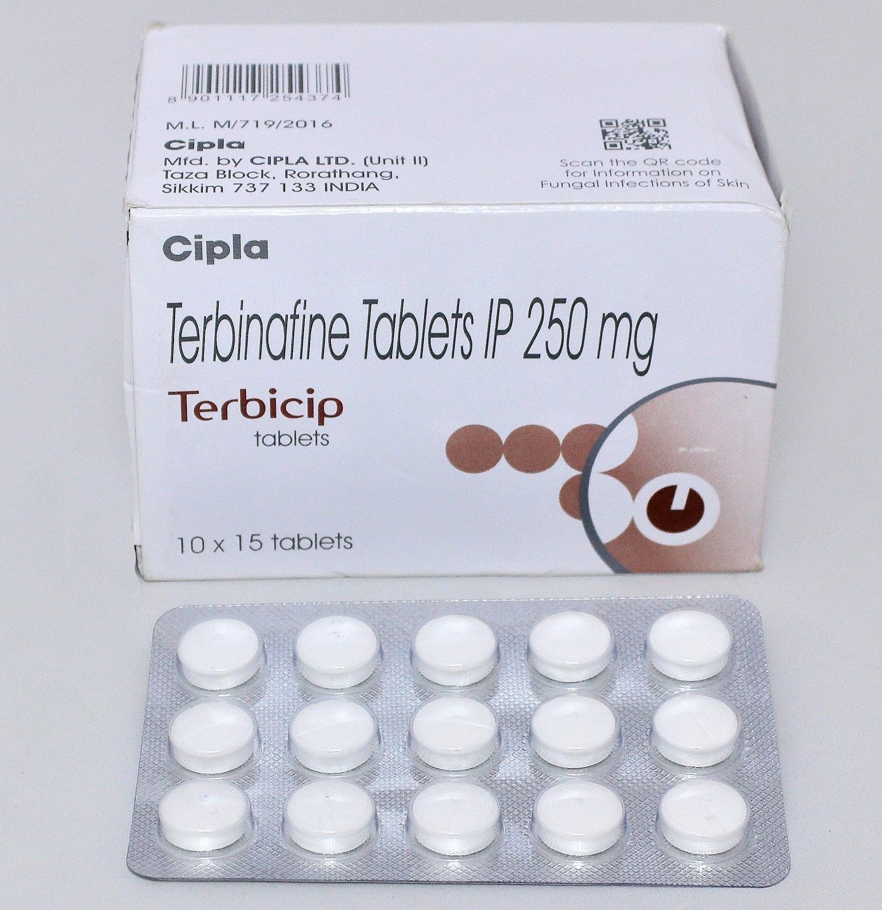 ラミシール・ジェネリック Terbicip 250mg 30錠