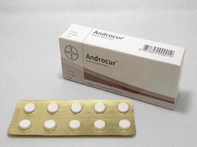 アンドロキュアー(アンドロクール,Androcur) 50mg 50錠 抗男性ホルモン