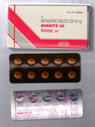 リフレックスジェネリック(Mirnite ) 30mg 200錠