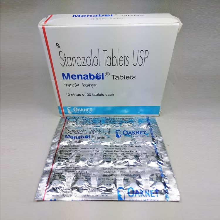 メナボル(menabol)2mg 200錠(スタノゾロール) インド発送